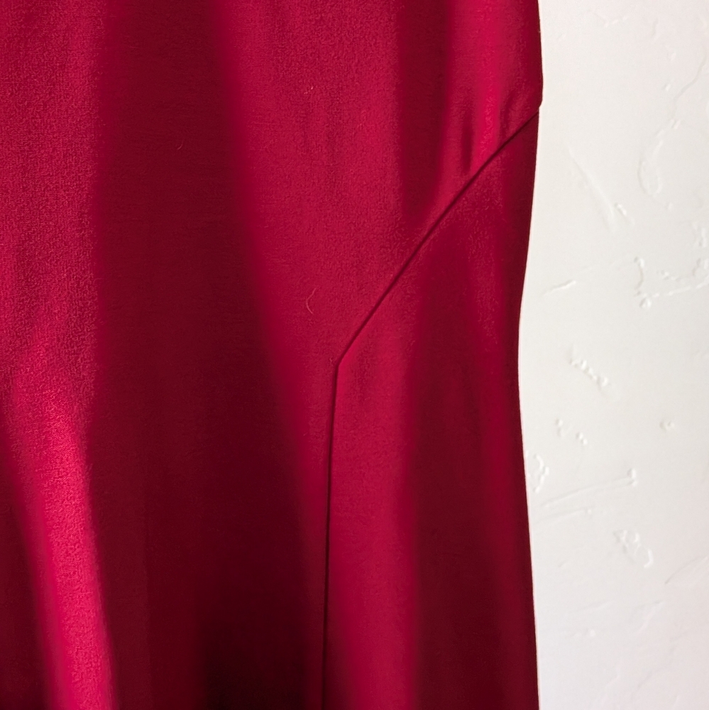 Lafayette 148 New York Crimson Midi Dress - Picture 4 of 6